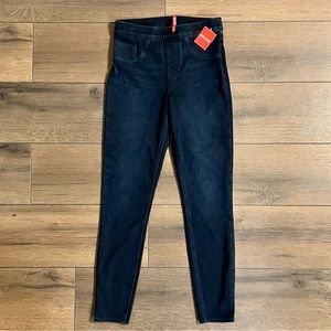 SPANX Jean-ish Ankle Leggings in Twilight Rinse (NWT)